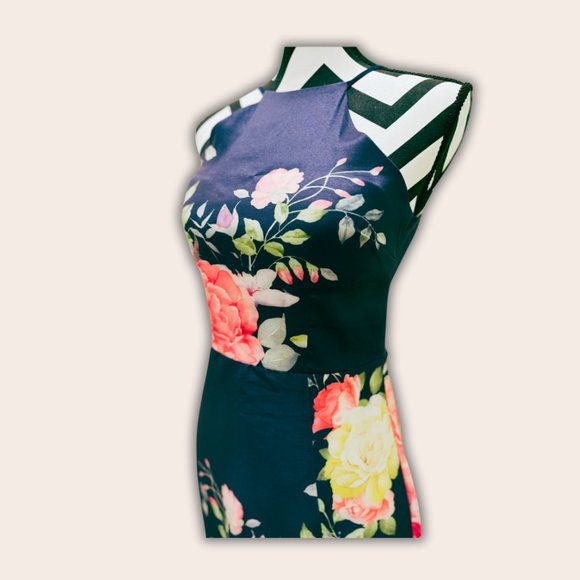 Soieblu Floral Mermaid Gown - Picture 4 of 8